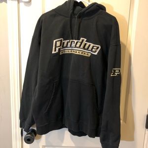 Purdue Boilermakers 2xl xxl Black Sweatshirt